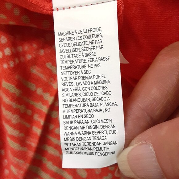 Lucky Brand Sleeveless Long Dress Size MEDIUM, Lined, Bottom Slit, Pockets - Picture 7 of 11